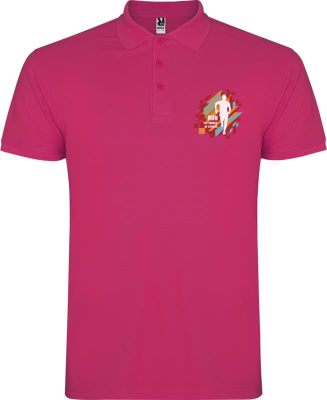 Star short sleeve men's polo 115