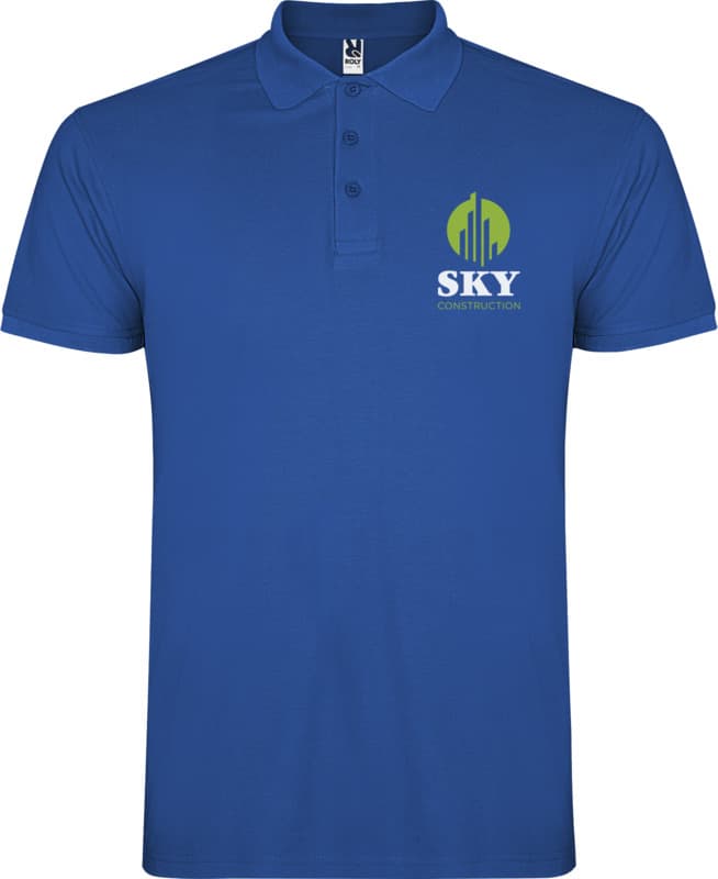 Star short sleeve men's polo 120