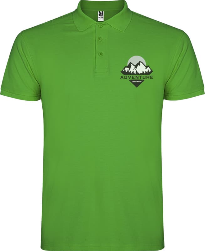 Star short sleeve men's polo 140