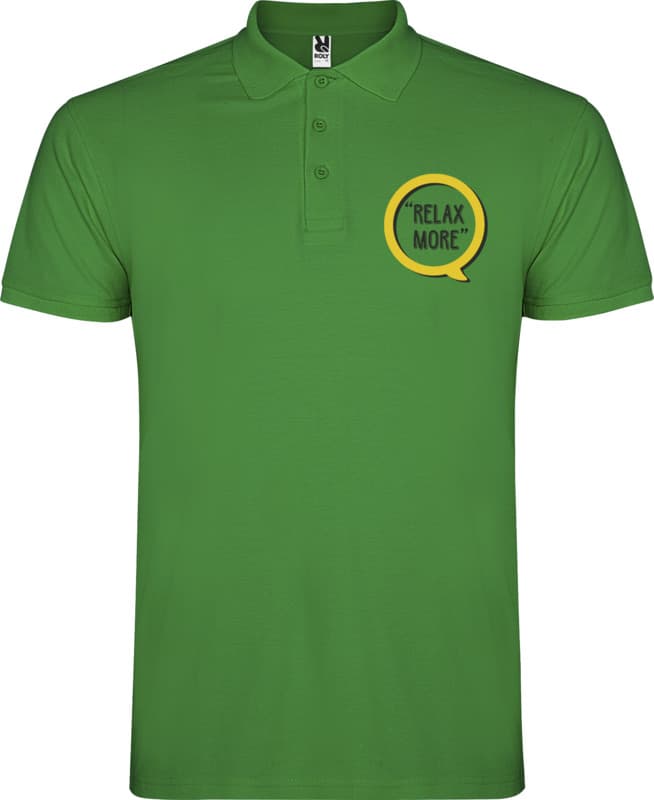 Star short sleeve men's polo 150