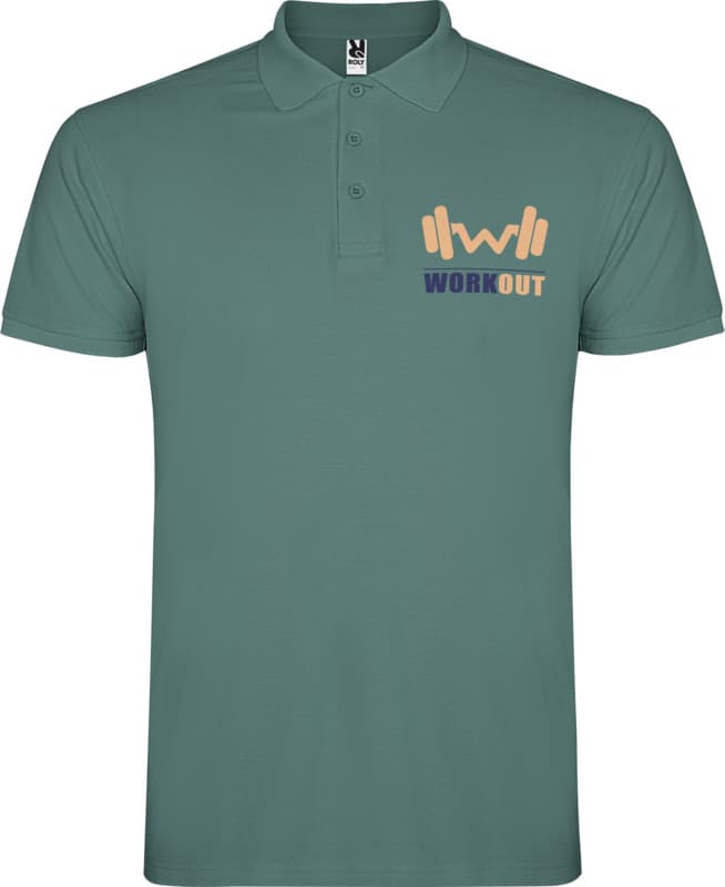 Star short sleeve men's polo 170