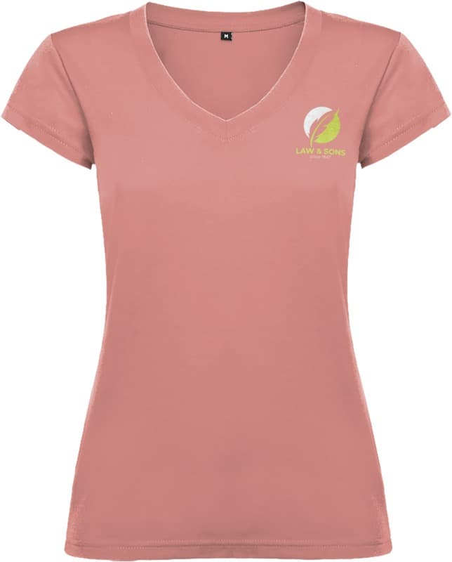 Victoria short sleeve women's v-neck t-shirt 24