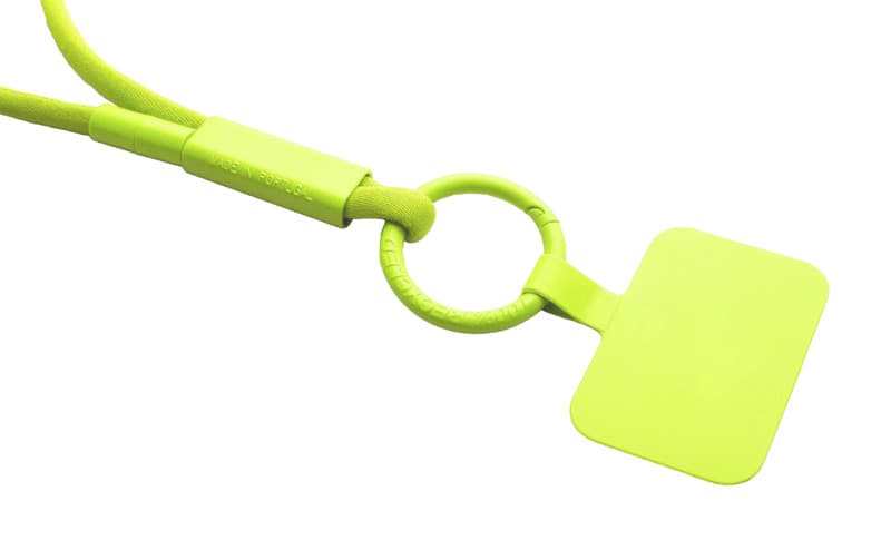 Tubyard lanyard phone holder with recycled plastic tube 6
