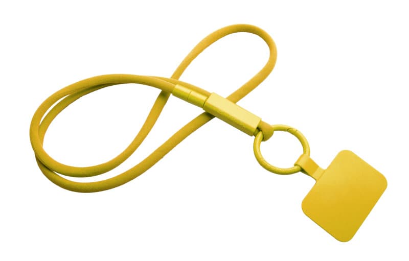 Tubyard lanyard phone holder with recycled plastic tube 17