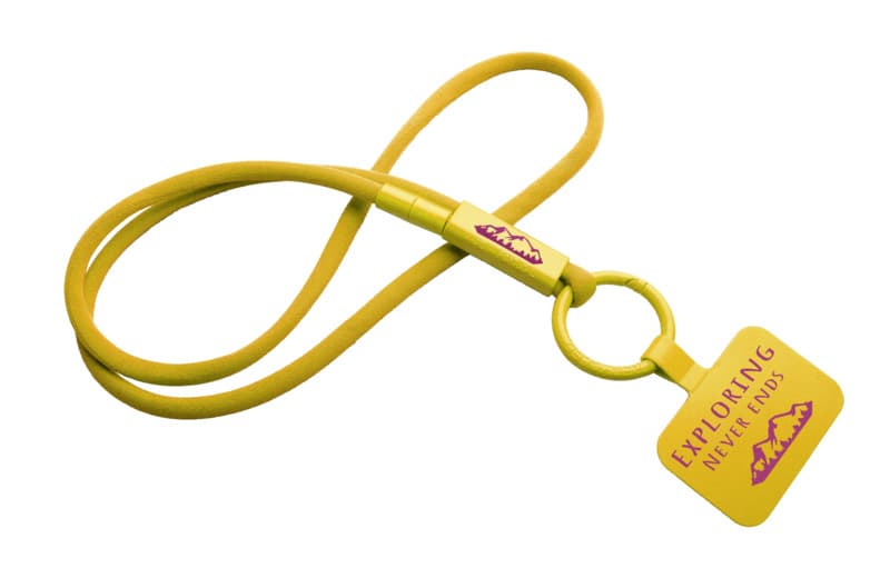 Tubyard lanyard phone holder with recycled plastic tube 20