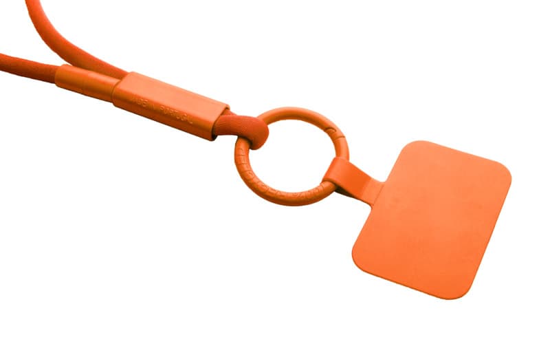 Tubyard lanyard phone holder with recycled plastic tube 22