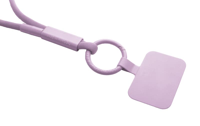 Tubyard lanyard phone holder with recycled plastic tube 26