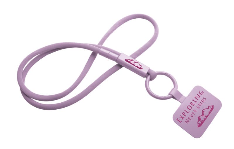 Tubyard lanyard phone holder with recycled plastic tube 28