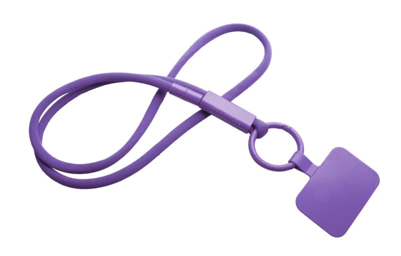 Tubyard lanyard phone holder with recycled plastic tube 29