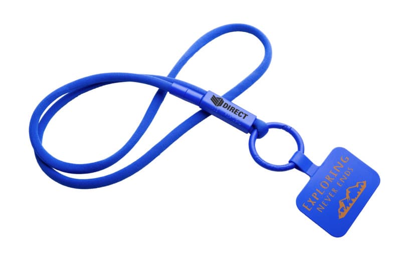 Tubyard lanyard phone holder with recycled plastic tube 44