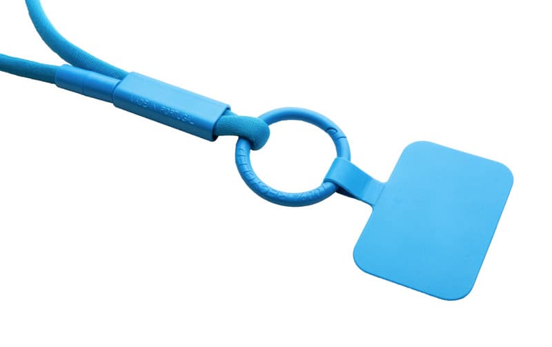 Tubyard lanyard phone holder with recycled plastic tube 46