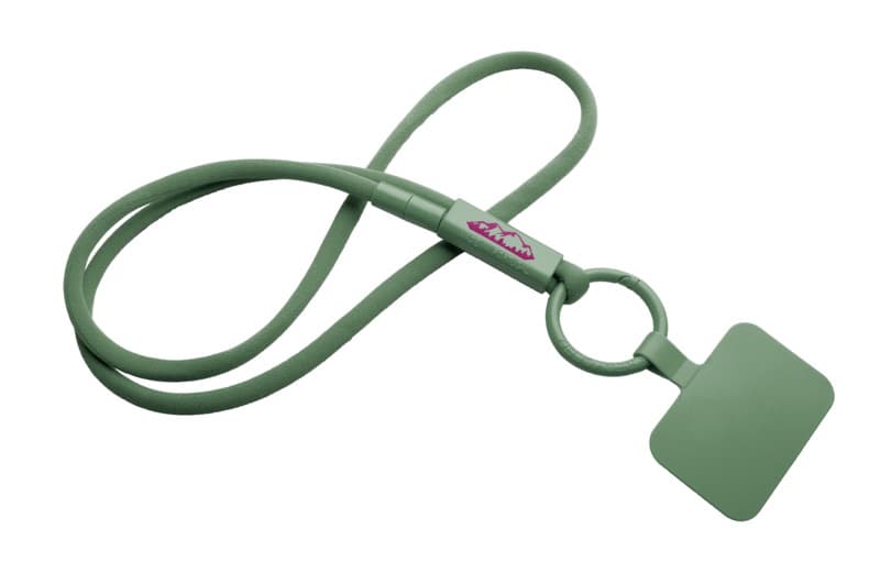 Tubyard lanyard phone holder with recycled plastic tube 56