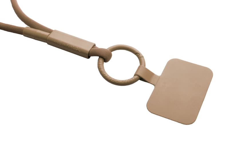 Tubyard lanyard phone holder with recycled plastic tube 66