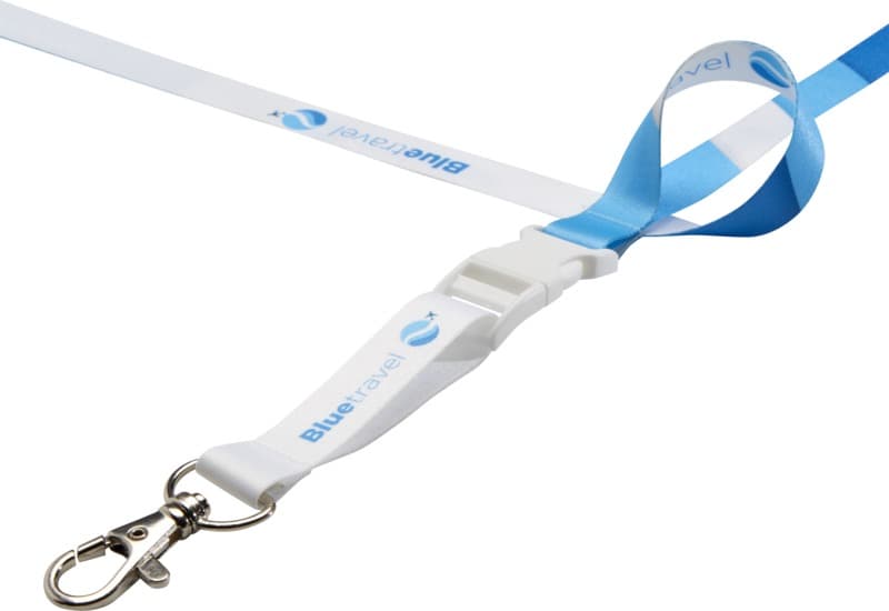 Bucks sublimation lanyard with safety buckle 11