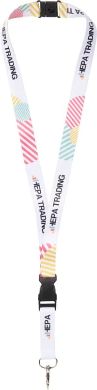 Balta sublimation lanyard with safety breakaway and buckle 1