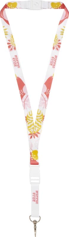 Balta sublimation lanyard with safety breakaway and buckle 7