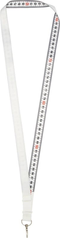 Isla 1-metre recycled PET sublimation lanyard with safety breakaway 3
