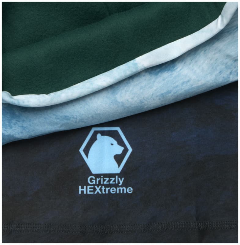 Zoya RPET sublimation multi-scarf with hems and fleece layer  14