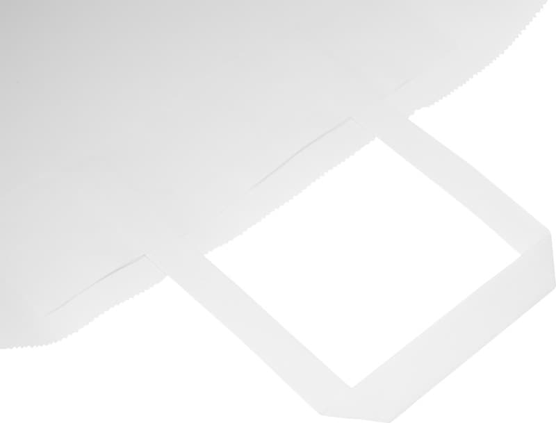 Kraft 80-90 g/m2 paper bag with flat handles - 32 x 12 x 40 cm 5