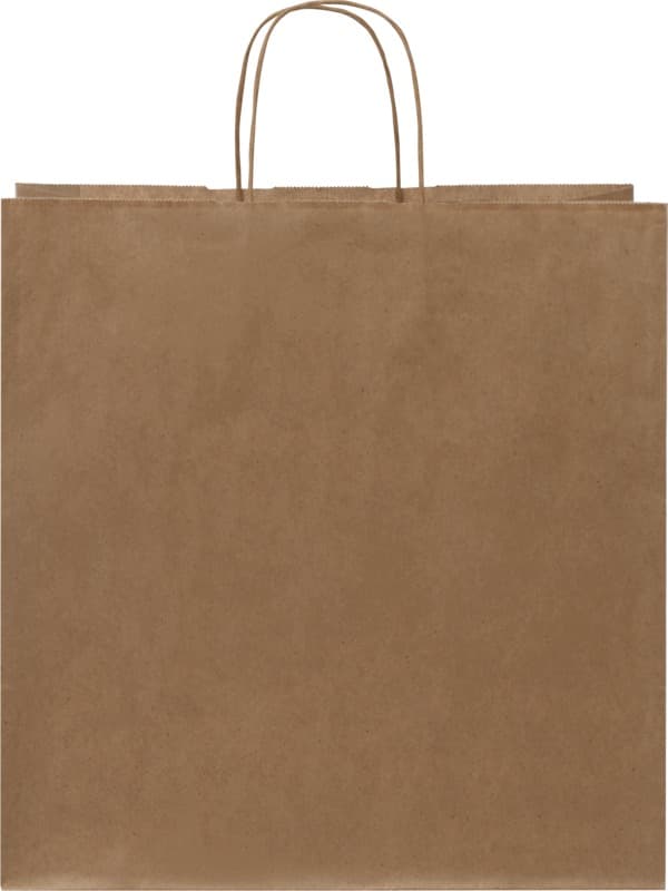 Kraft 80-90 g/m2 paper bag with twisted handles - 34 x 20 x 35 cm 9