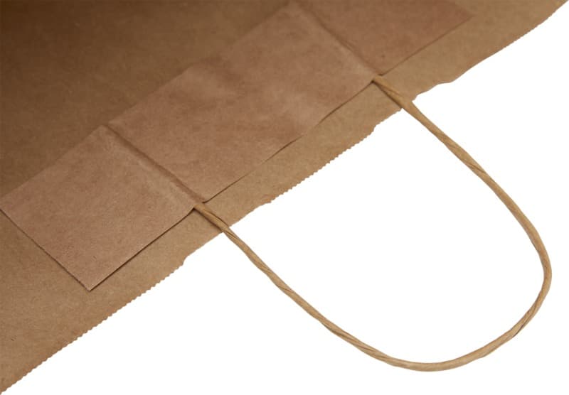 Kraft 90-100 g/m2 paper bag with twisted handles - 49.5 x 14 x 44 cm 11