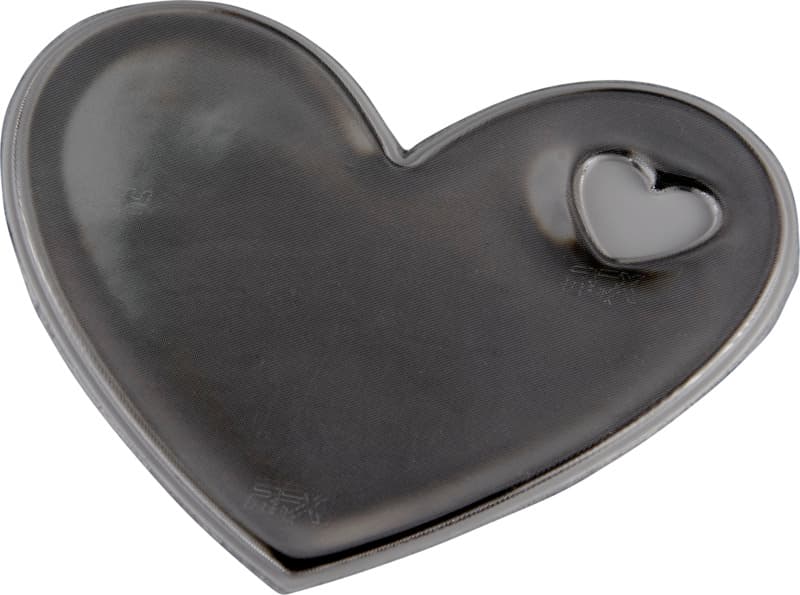 RFX™ S-12 heart M reflective PVC sticker 1