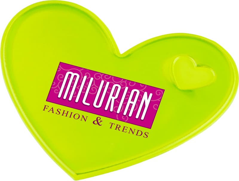 RFX™ S-12 heart M reflective PVC sticker 8