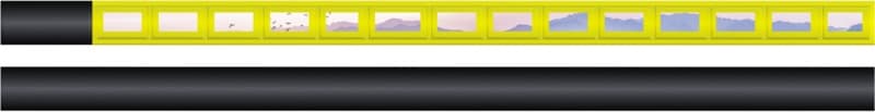 RFX™ 40 cm reflective PVC band for pets 4