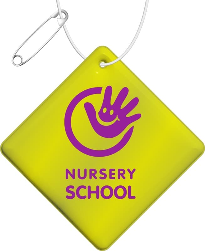 RFX™ H-09 diamond reflective TPU hanger small 7