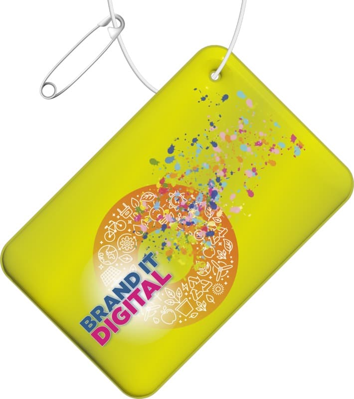 RFX™ H-10 rectangular reflective PVC hanger small 8