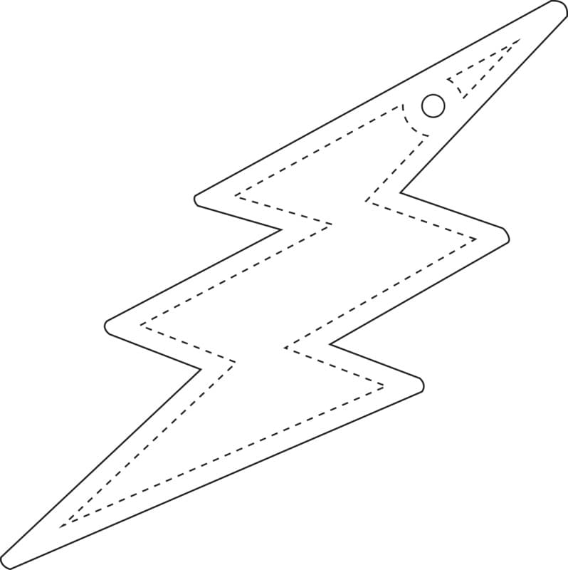 RFX™ H-10 flash reflective TPU hanger 3