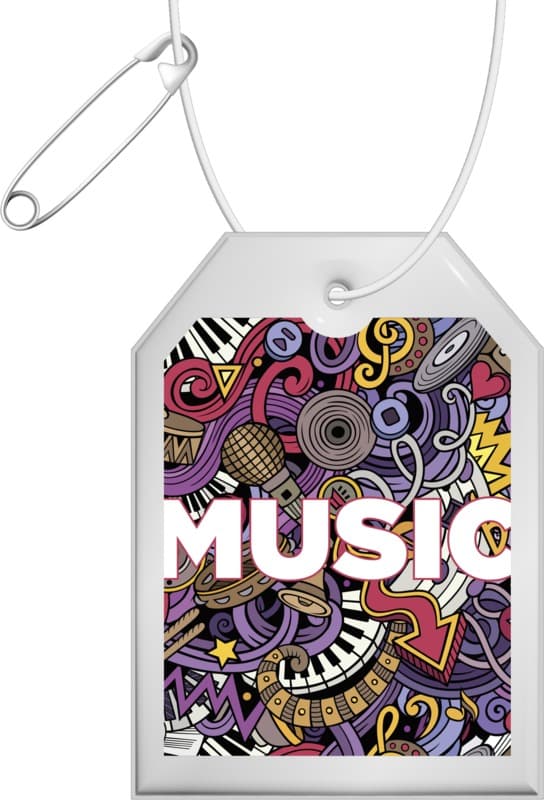 RFX™ H-12 tag reflective PVC hanger 4