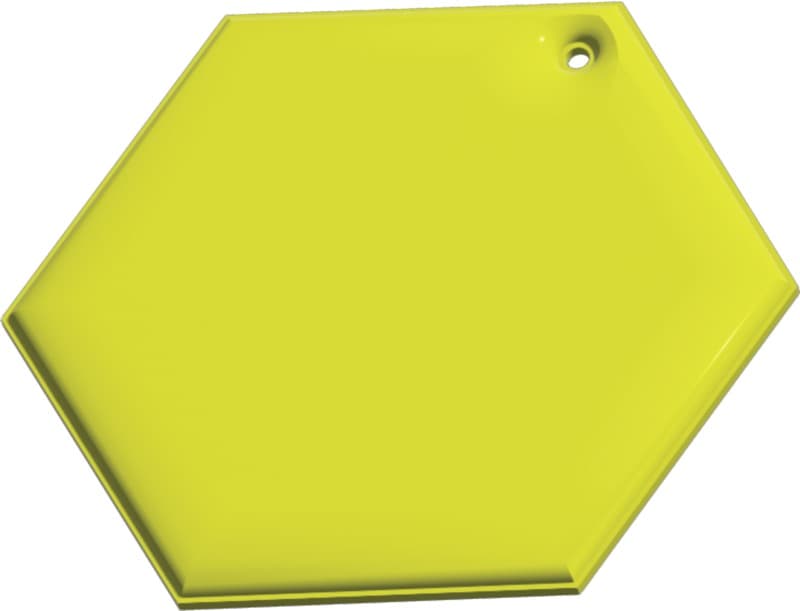 RFX™ H-12 hexagon reflective PVC hanger 6