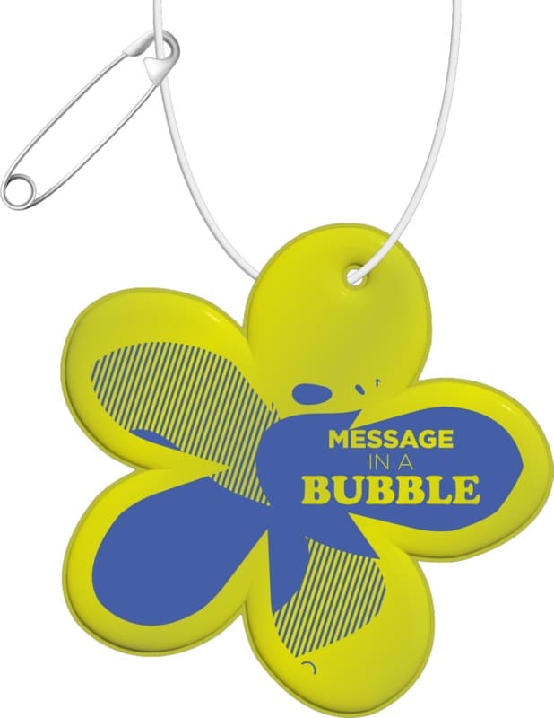 RFX™ H-13 flower reflective TPU hanger 8