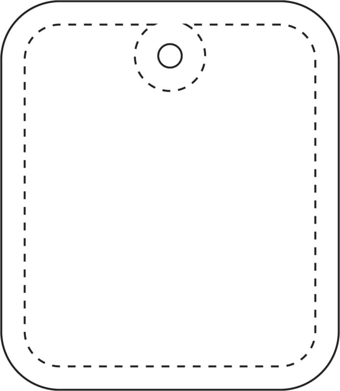 RFX™ H-20 rectangular XXL reflective PVC hanger 3