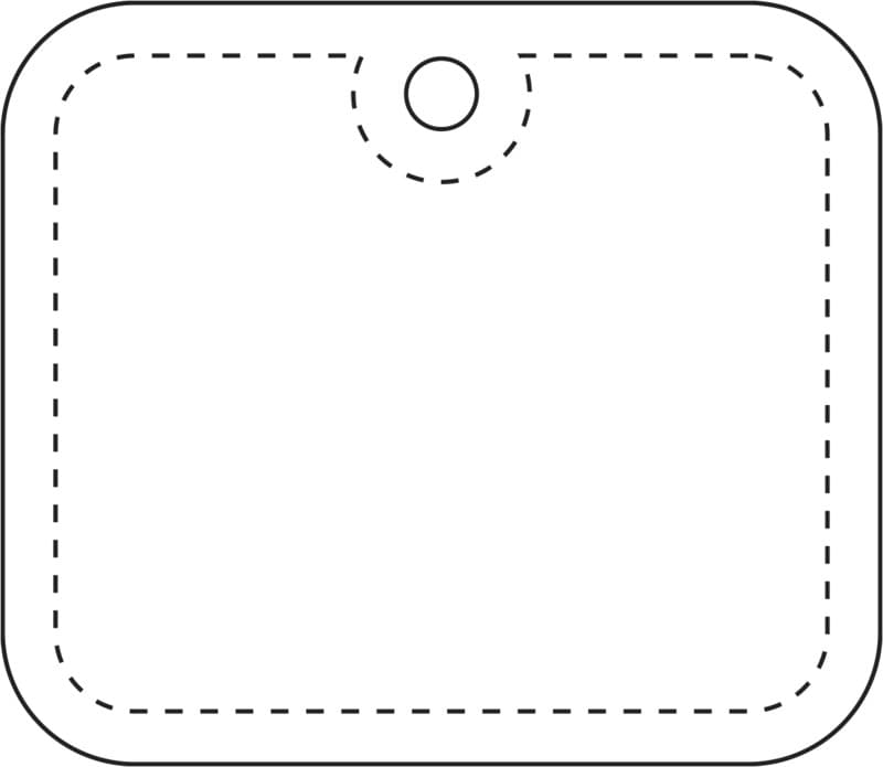 RFX™ H-20 rectangular XL reflective PVC hanger 7