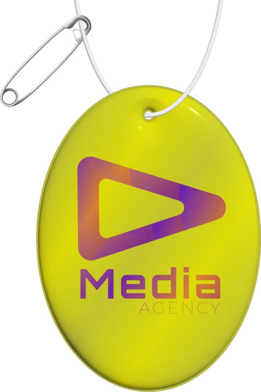 RFX™ H-16 oval lightweight reflective PVC hanger 6