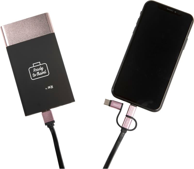 SCX.design P20 5000 mAh light-up power bank 26