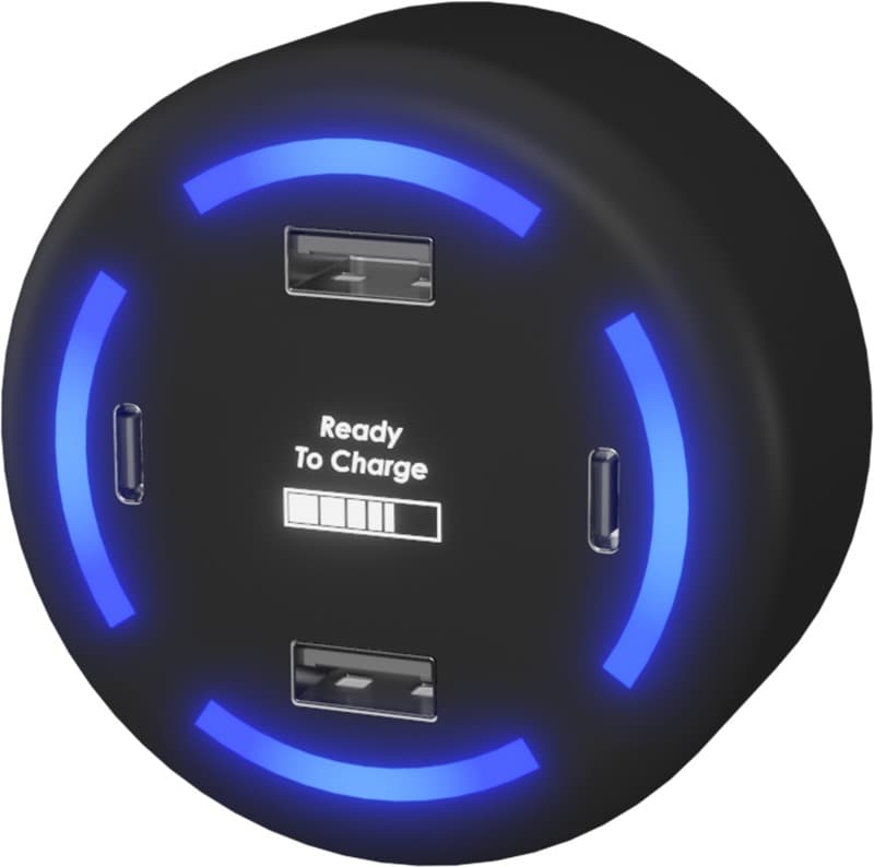 SCX.design H11 light-up logo smart home charger 3