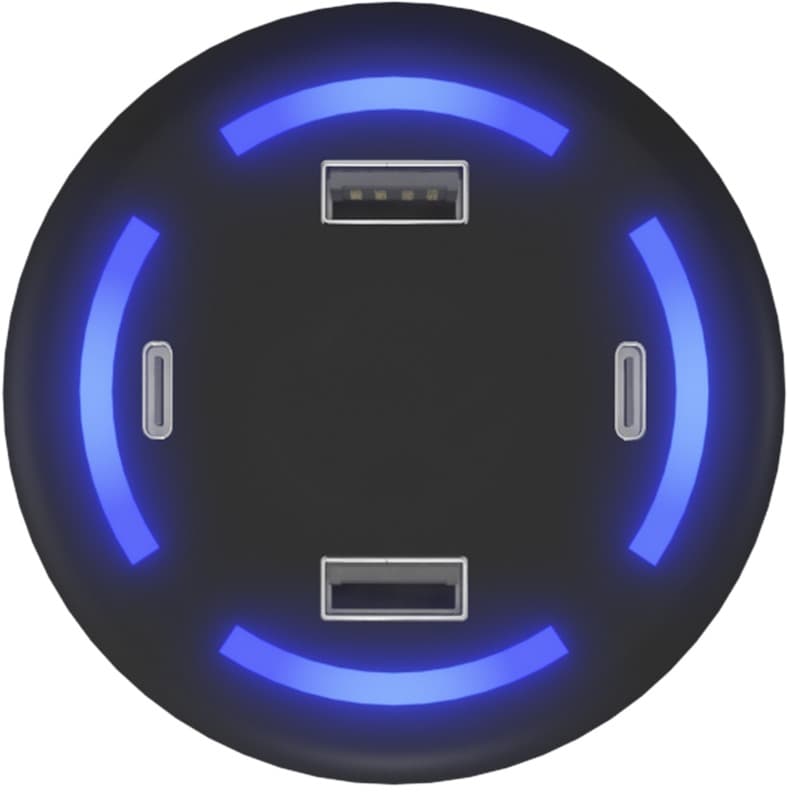 SCX.design H11 light-up logo smart home charger 2