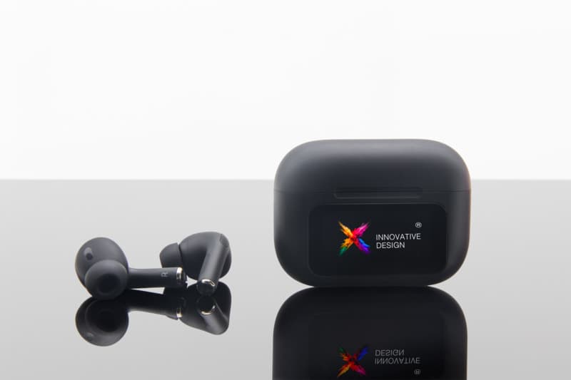 SCX.design E26 ANC earbuds with interactive touchscreen charging case 11