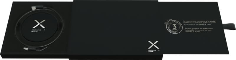 SCX.design W37 15W extra slim recycled aluminium wireless charging pad 6