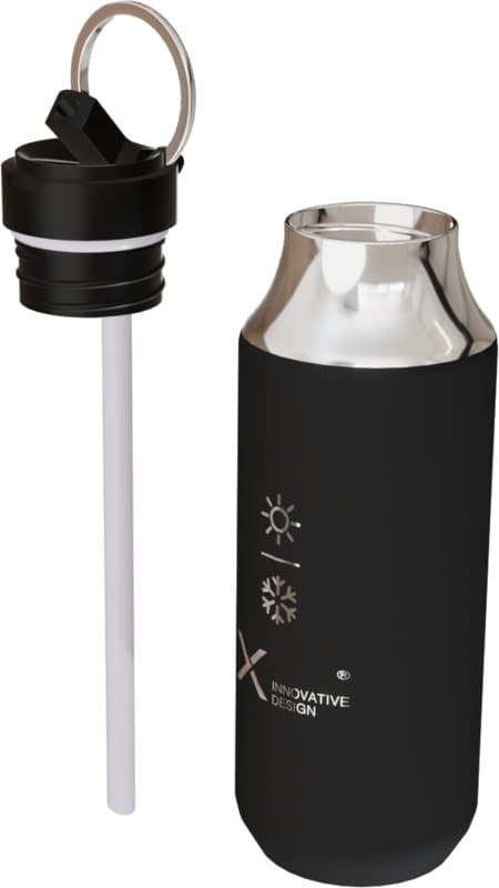 SCX.design D12 500 ml insulated stainless steel water bottle with straw 3