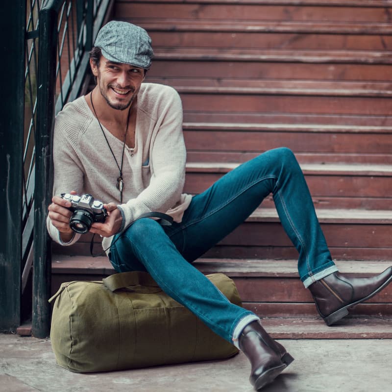 Citizen Green Higgins duffle travel bag 2