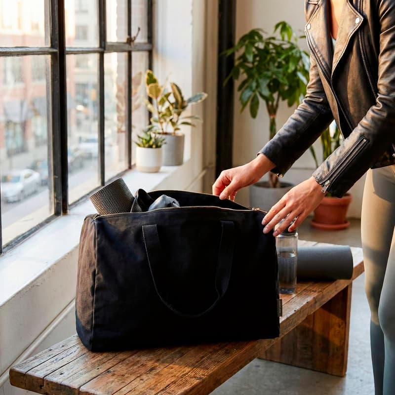 Citizen Green Combio organic cotton travel bag and pouch 11