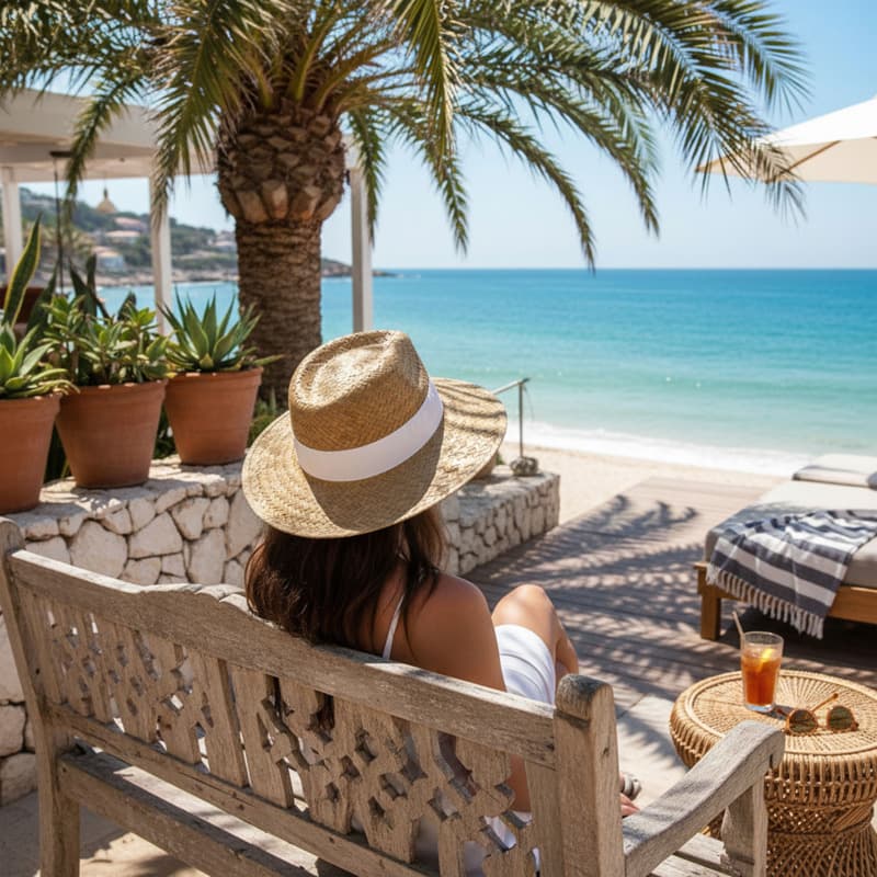 Citizen Green Bonnie Panama hat 2