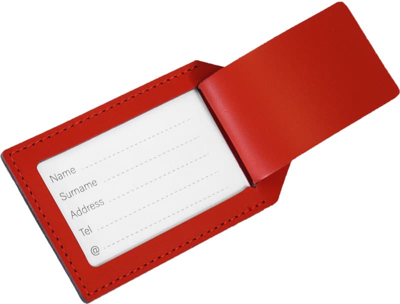 Citizen Green Milou recycled leather luggage tag 6