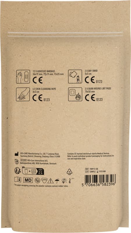 MyKit Travel First Aid Kit with paper pouch  8