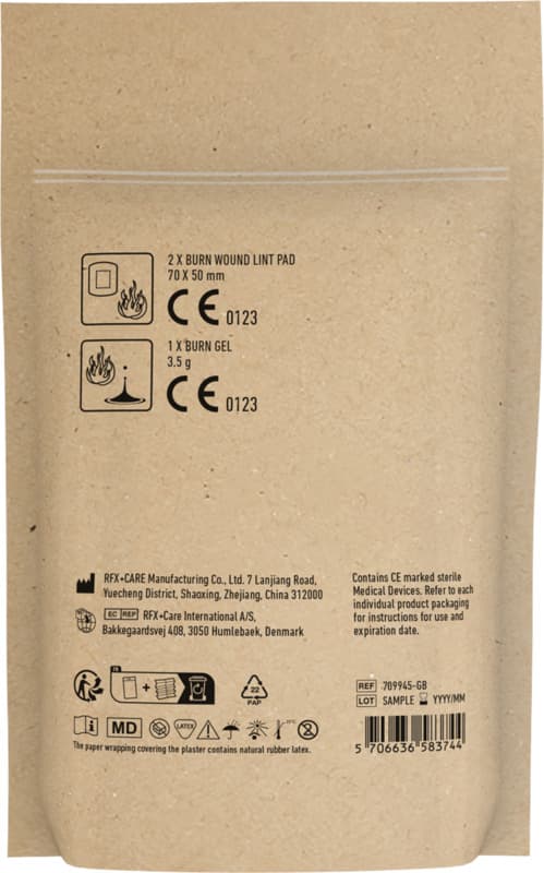 MiniKit Burn First Aid Kit with paper pouch 8