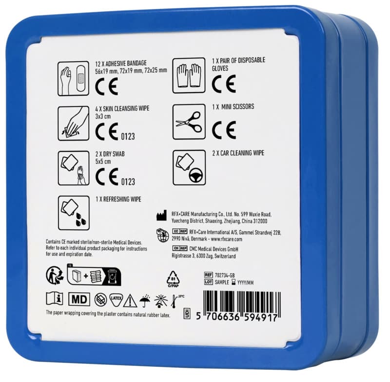 MyKit First Aid car tin kit 10